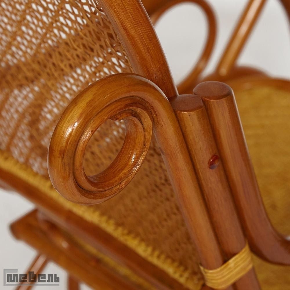 Кресло-качалка из натурального ротанга "Milano" (без подушки)