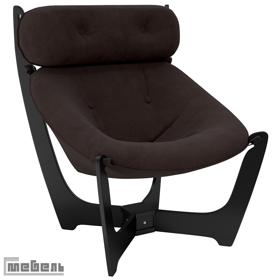 Кресло для отдыха модель 11 (013.011), ткань велюр: "Verona wenge"