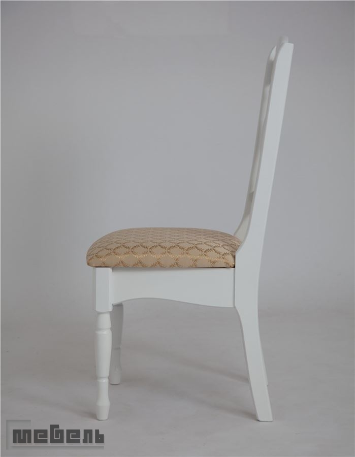 Стул "Арфа" (мягкое сиденье) Белый