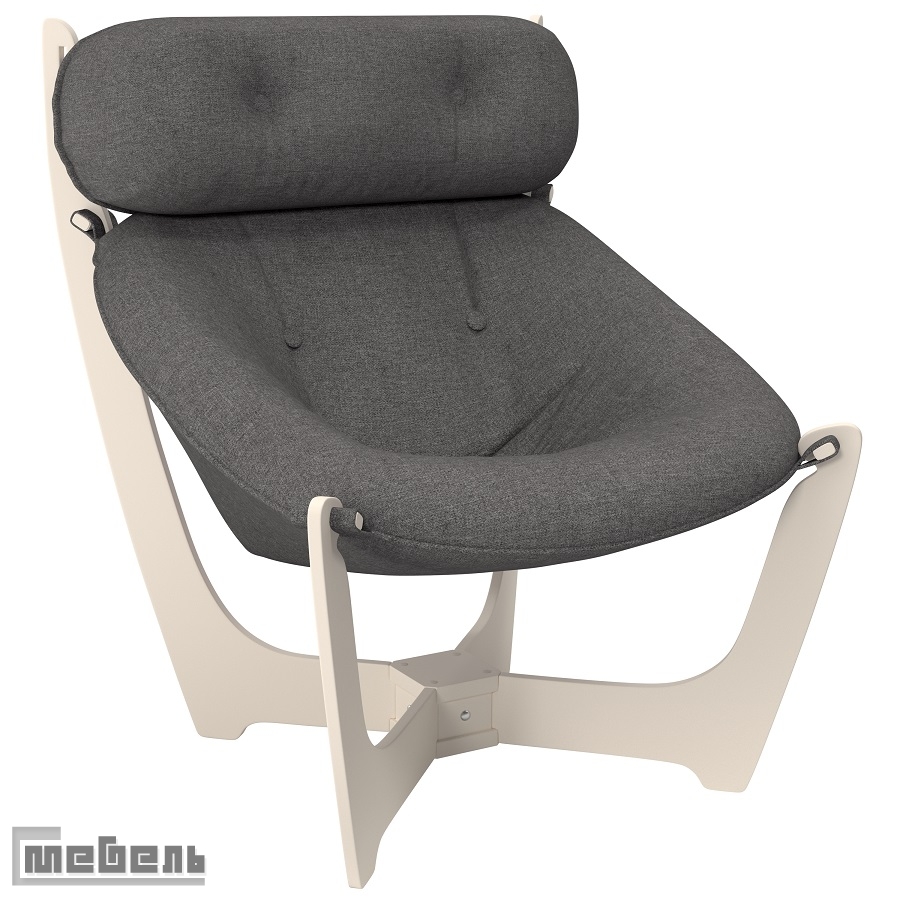 Кресло для отдыха модель 11 (013.011), ткань рогожка: "Montana 802"