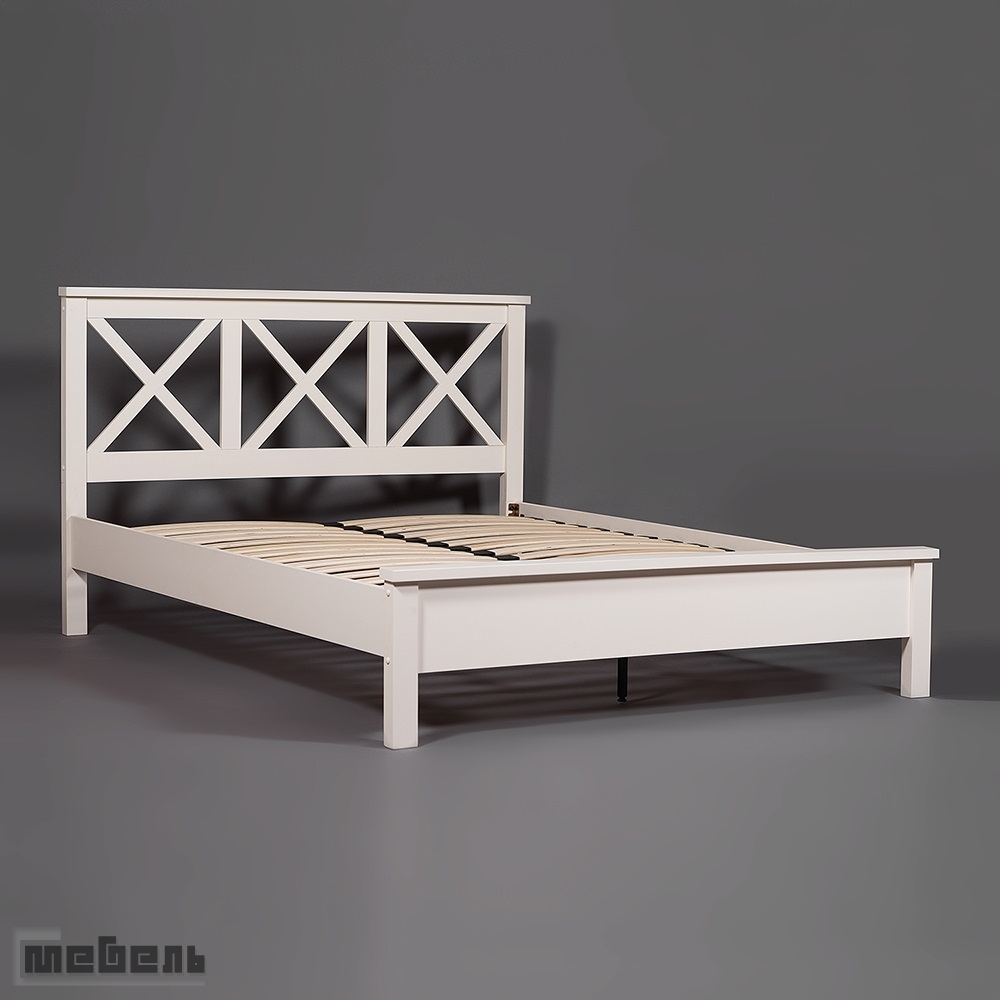 Кровать двуспальная "Francesca new" (1600 х 2000 мм.) Белая