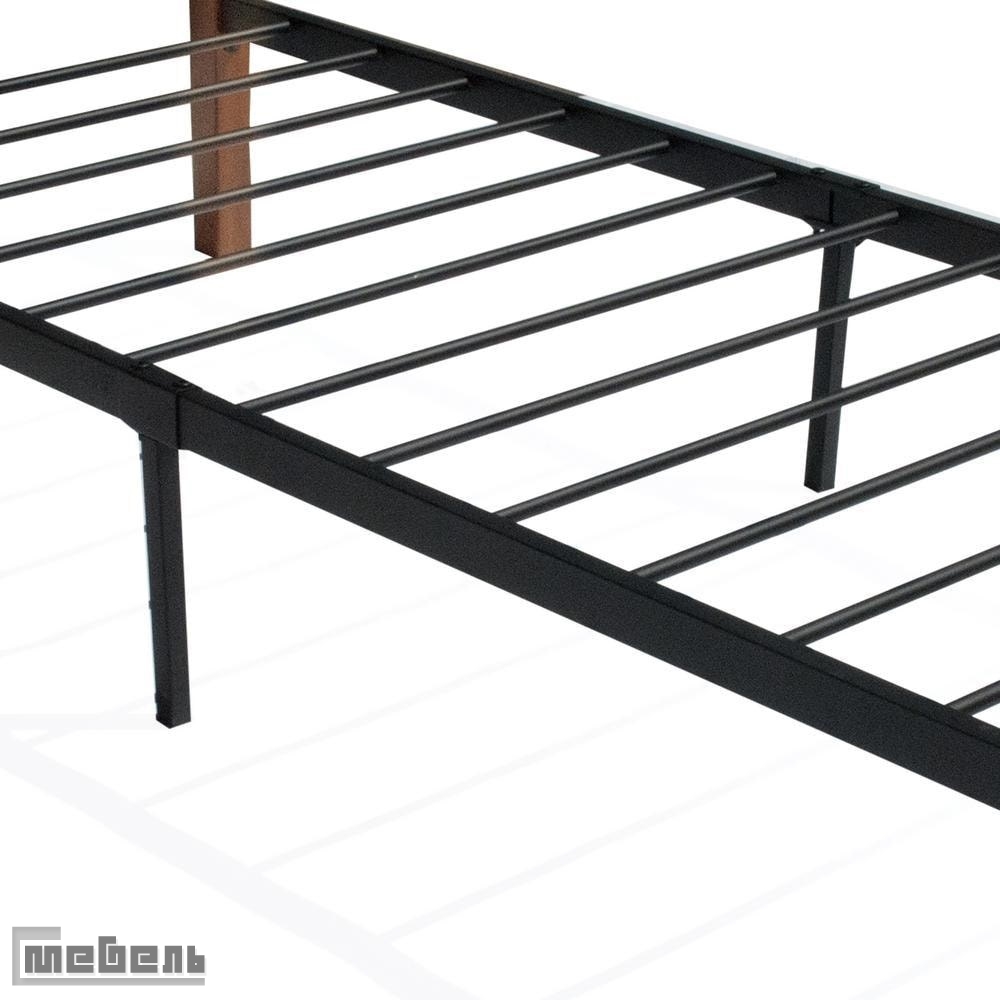 Кровать односпальная "AT-915" (900 х 2000 мм.) металлическое основание