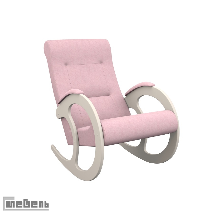 Кресло-качалка, модель 3 (013.003), ткань: "Soro 61"