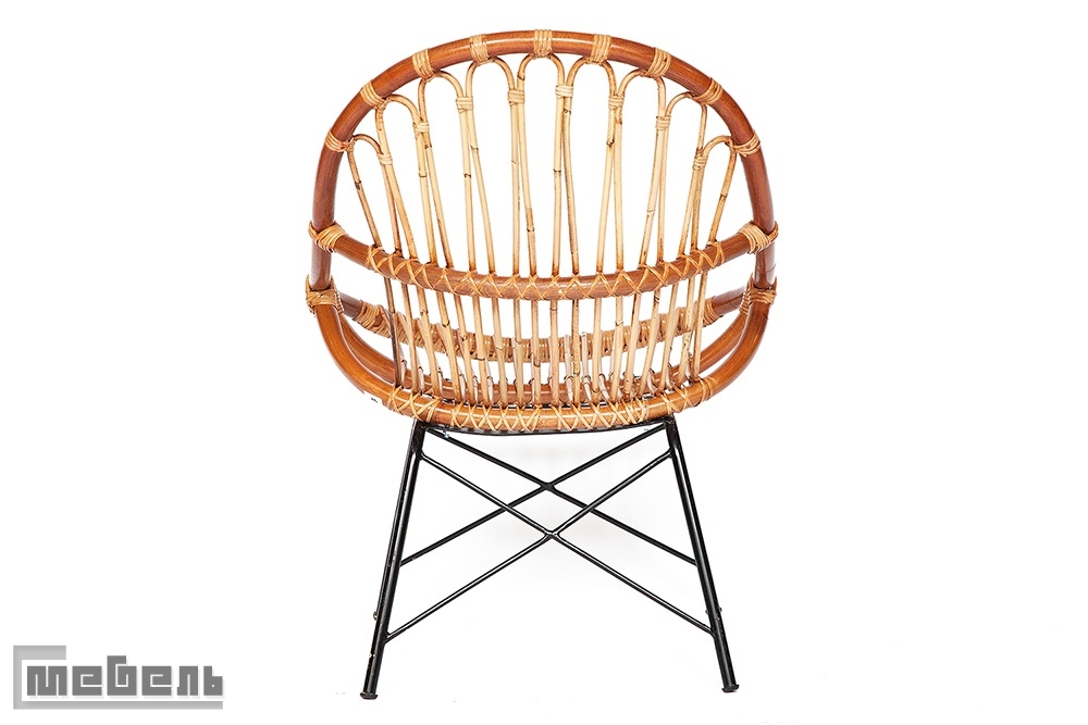 Кресло "Петунья" (Petunia), модель 01 5088 SP KD/1-1 (цвет: Светлый мёд/матовый)