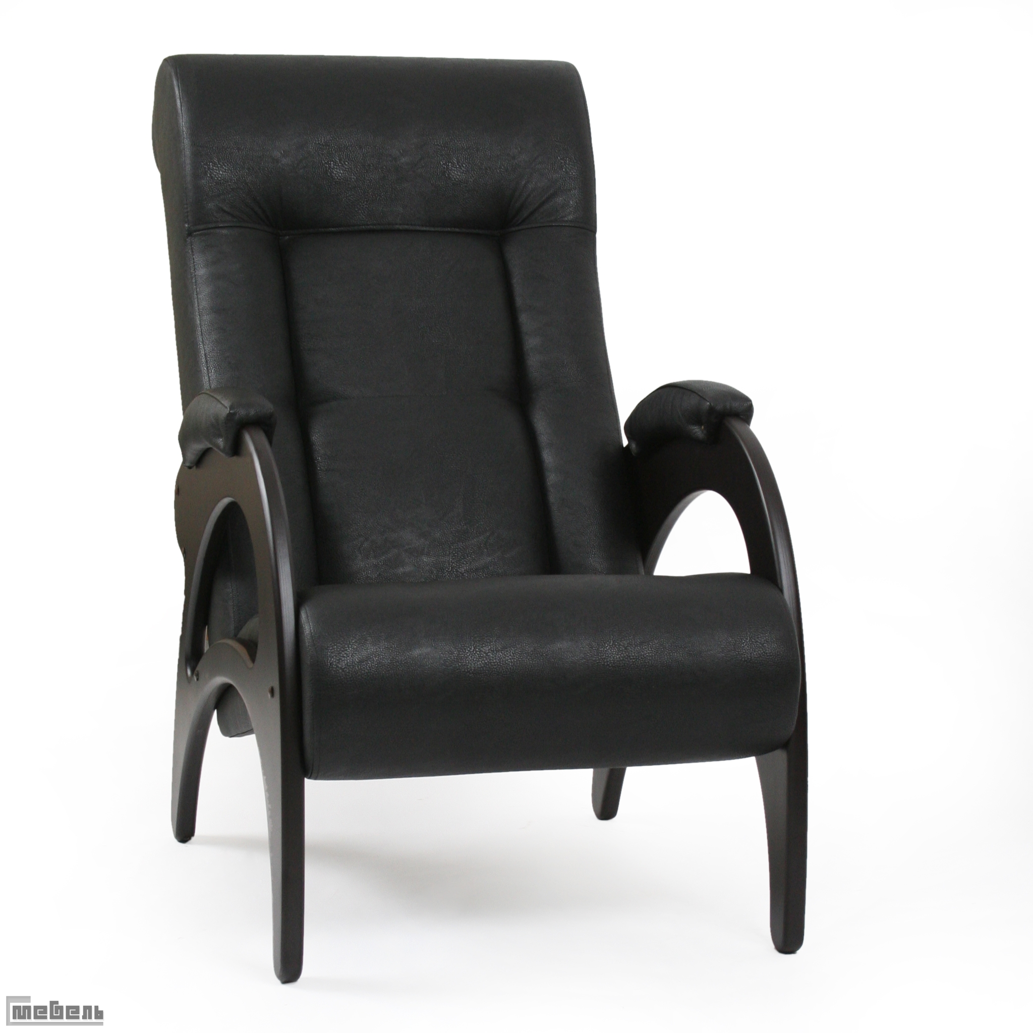 Кресло для отдыха модель 41 (без лозы) экокожа: "Dundi 109" 