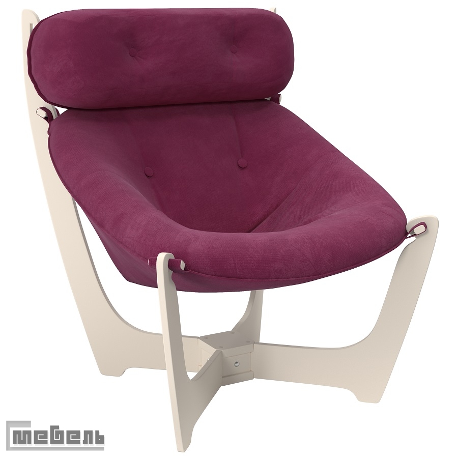 Кресло для отдыха модель 11 (013.011), ткань велюр: "Verona cyklam"