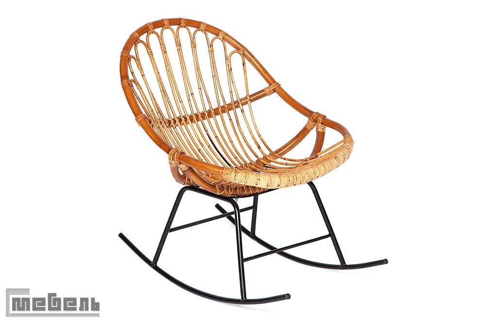 Кресло-качалка "Петунья" (Petunia), модель 01 5088 RC SP KD/1-1 (цвет: Светлый мёд/матовый)