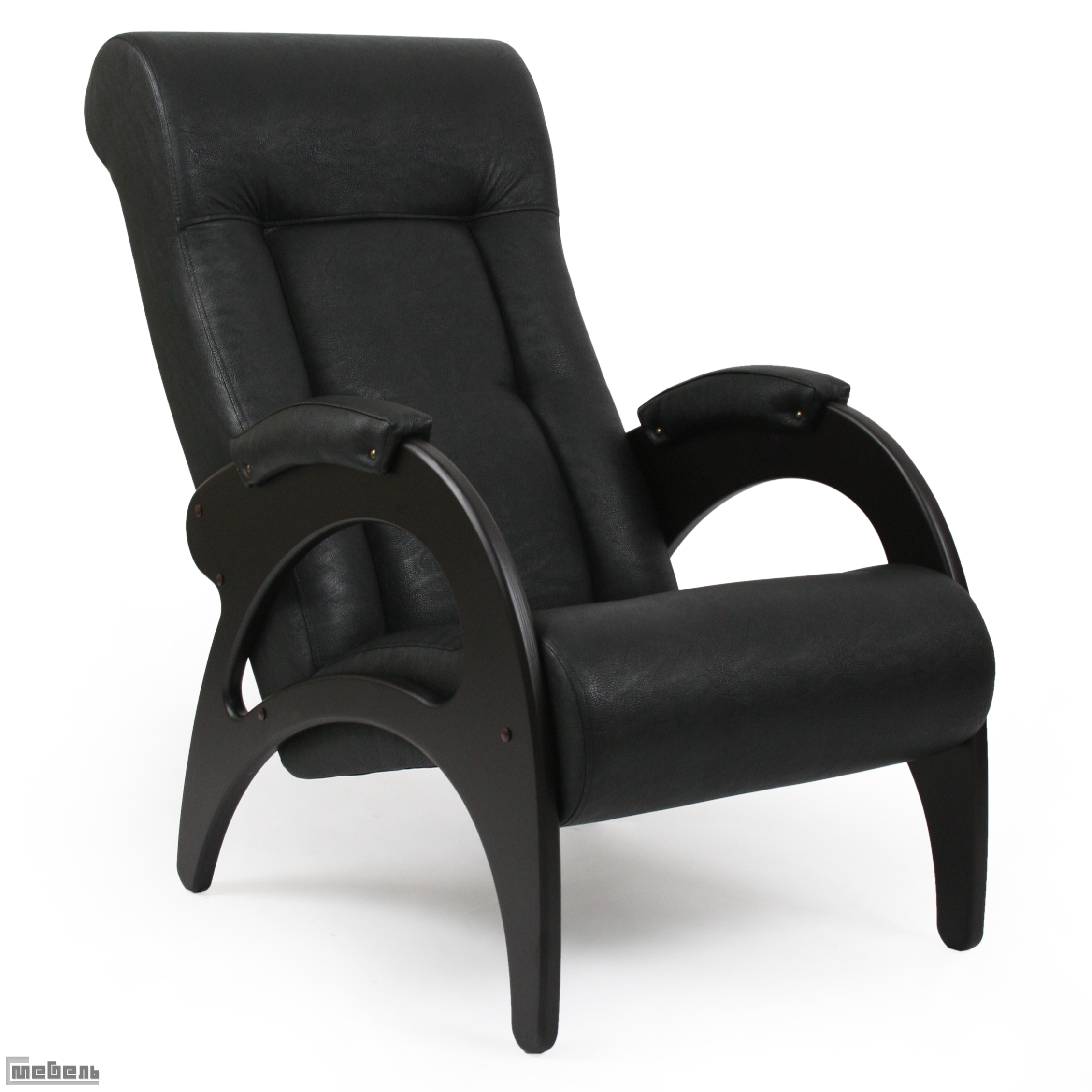 Кресло для отдыха модель 41 (без лозы) экокожа: "Dundi 109" 