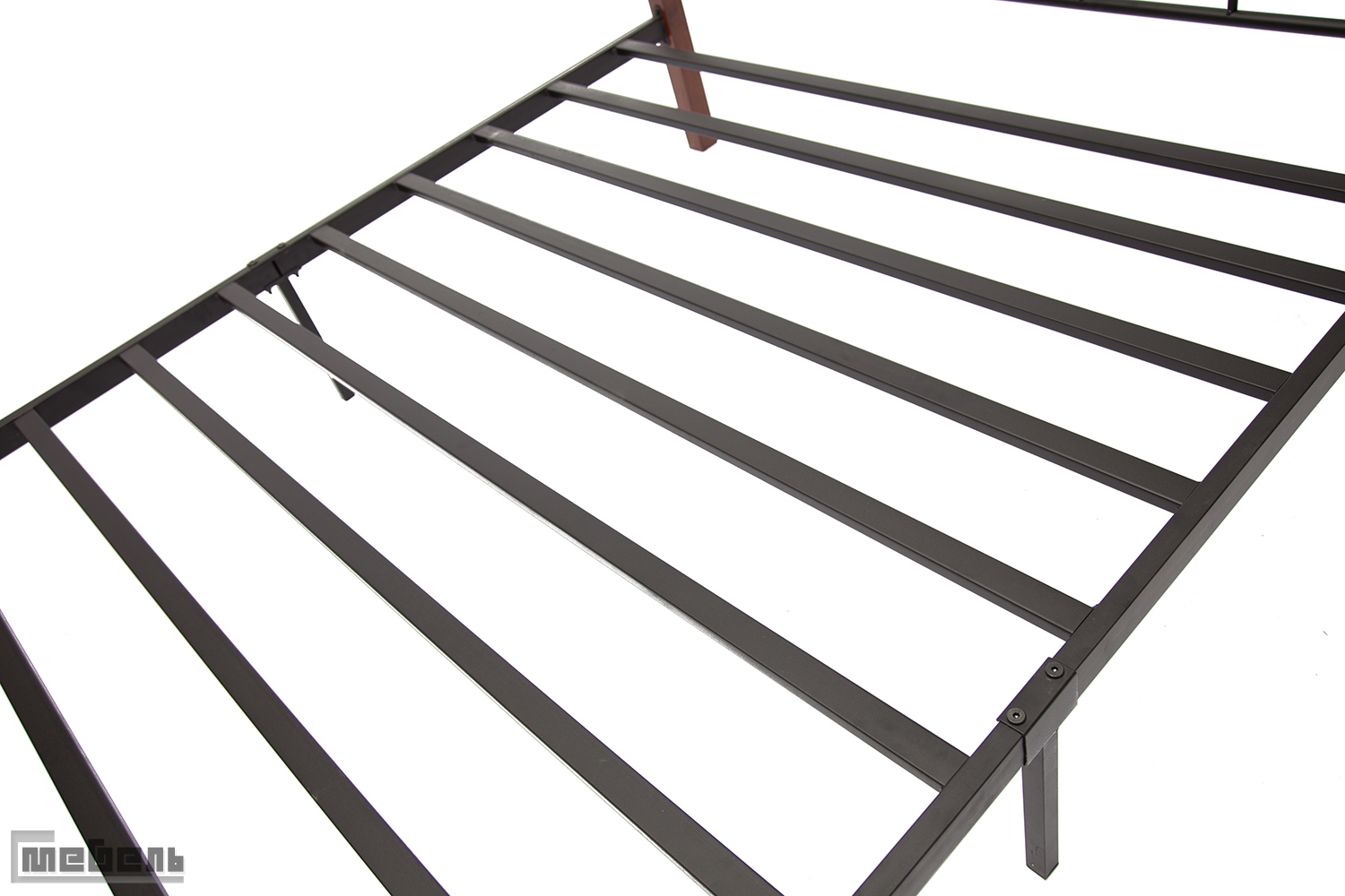 Кровать односпальная "AT-8077 Double Bed" (1200 х 2000 мм.) ламели металл