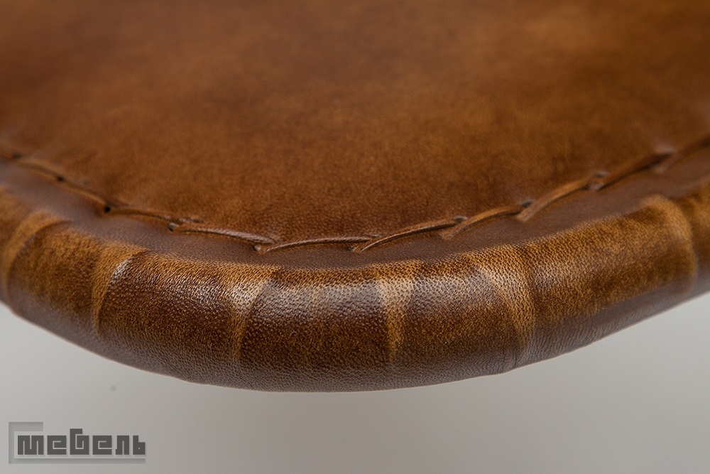Кресло складное "Такома" (Takoma) модель 2111" из натуральной кожи буйвола (Античный светло-коричневый)
