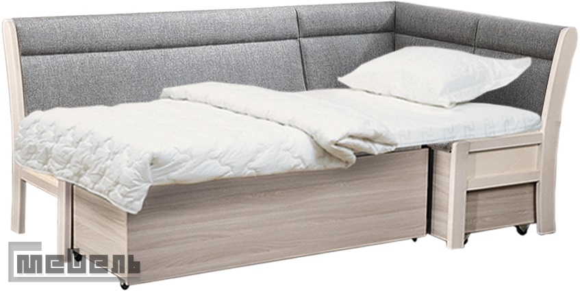 Кухонный угловой диван "Этюд" со спальным местом