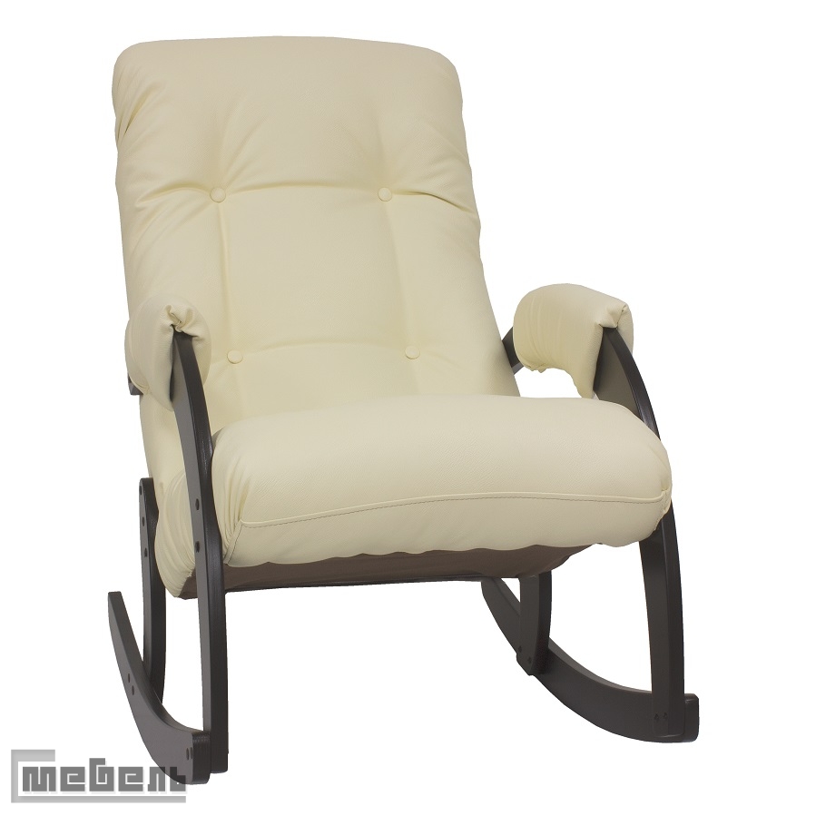 Кресло-качалка, модель 67 (013.0067) экокожа: "Dundi 112"