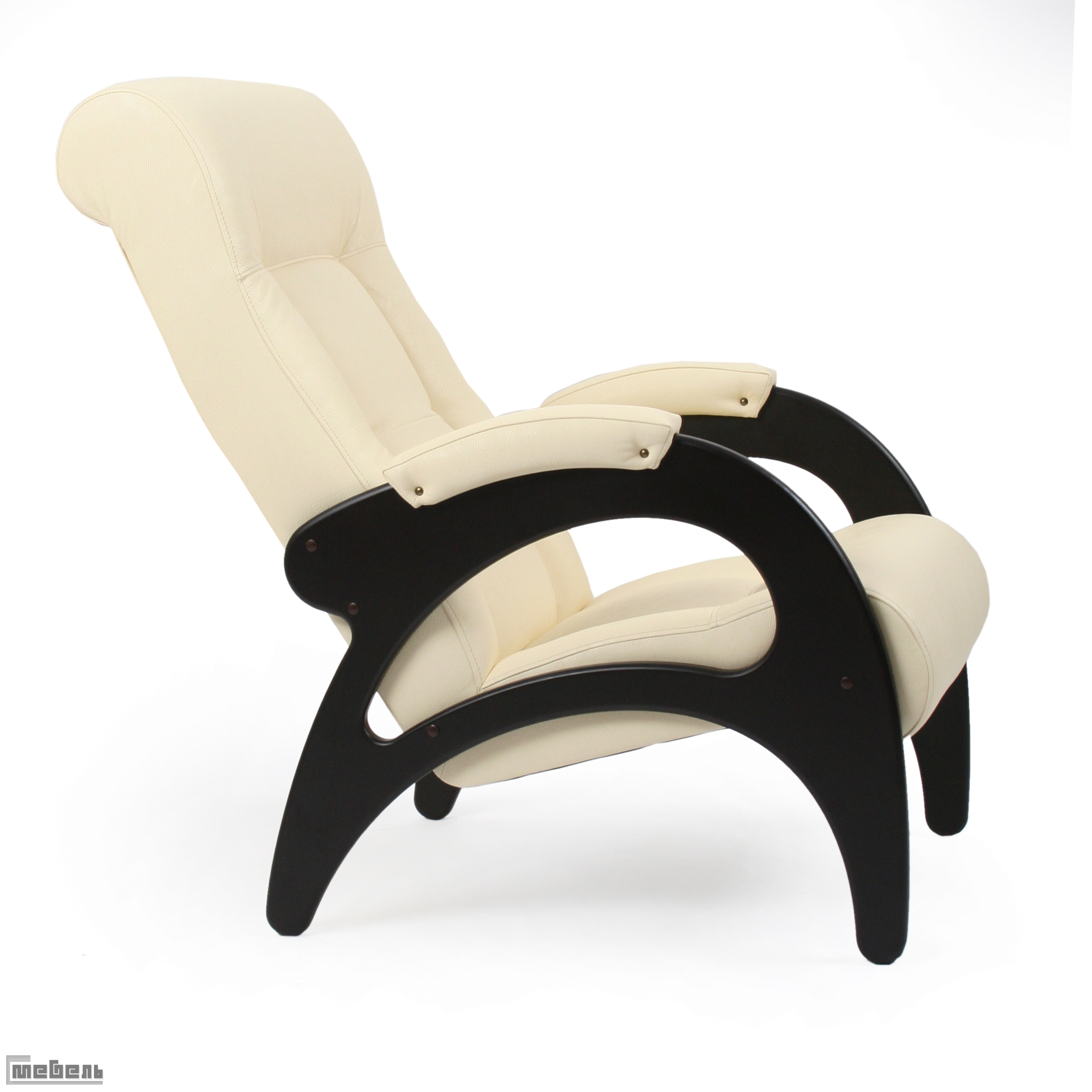 Кресло для отдыха модель 41 (без лозы) экокожа: "Dundi 112"