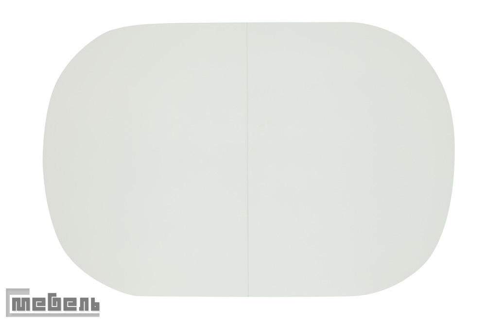 Стол обеденный раздвижной "Bosco" цвет: Белый+Натуральный (Бук)