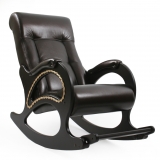 Кресло-качалка, модель 44 (с лозой), экокожа: \