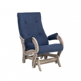 Кресло-качалка глайдер модель 708, ткань велюр: \