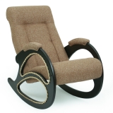 Кресло-качалка, модель 4 (с лозой), ткань рогожка: \