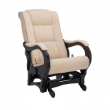 Кресло-качалка глайдер модель 78 Люкс, корпус венге/ткань велюр: \