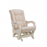 Кресло-качалка глайдер модель 78 Люкс, корпус дуб шампань/ткань велюр: \