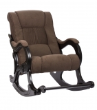 Кресло-качалка, модель 77 (013.0077), ткань велюр: \