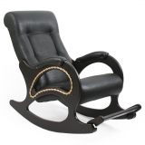Кресло-качалка, модель 44 (с лозой), экокожа: \