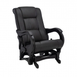 Кресло-качалка глайдер модель 78 Люкс, корпус венге/экокожа: \