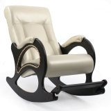 Кресло-качалка, модель 44 (с лозой), корпус: венге/экокожа: \