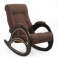 Кресло-качалка, модель 4 (с лозой), ткань рогожка: "Malta 15A"