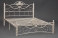 Кровать двуспальная "Канцона" (1800 х 2000 мм.) цвет: Белый (Слоновая кость)