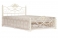 Кровать двуспальная "Канцона" (1600 х 2000 мм.) цвет: Белый (Слоновая кость)