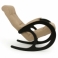 Кресло-качалка, модель 3 (013.003), ткань рогожка: "Мальта 03А"