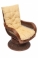 Кресло-качалка "Андреа релакс медиум" (Andrea Relax medium) с подушкой Тёмный орех