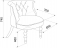 Кресло Бархат (эмаль белая/RS15-серый)