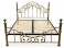 Кровать двуспальная "Виктория" (Victoria), Античная медь (1400 х 2000 мм.)