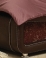 Кровать двуспальная "Мадлен" (1600 х 2000) мм. кожзам Эгоист 345 / Рич Розе