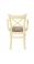 Кресло с подлокотниками "Соло Венский" (Слоновая кость/Бренди латте)
