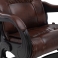 Кресло-качалка глайдер модель 78 Люкс, корпус венге/экокожа: "Antic crocodale"