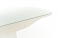 Стол обеденный раздвижной "Корсика" 1200 мм. Белый (стекло)/Белый (ЛДСП)