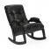 Кресло-качалка, модель 67 (013.0067) экокожа: "Vegas lite black"