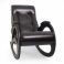 Кресло-качалка, модель 4 (с лозой), экокожа: "Oregon perlamutr 120"